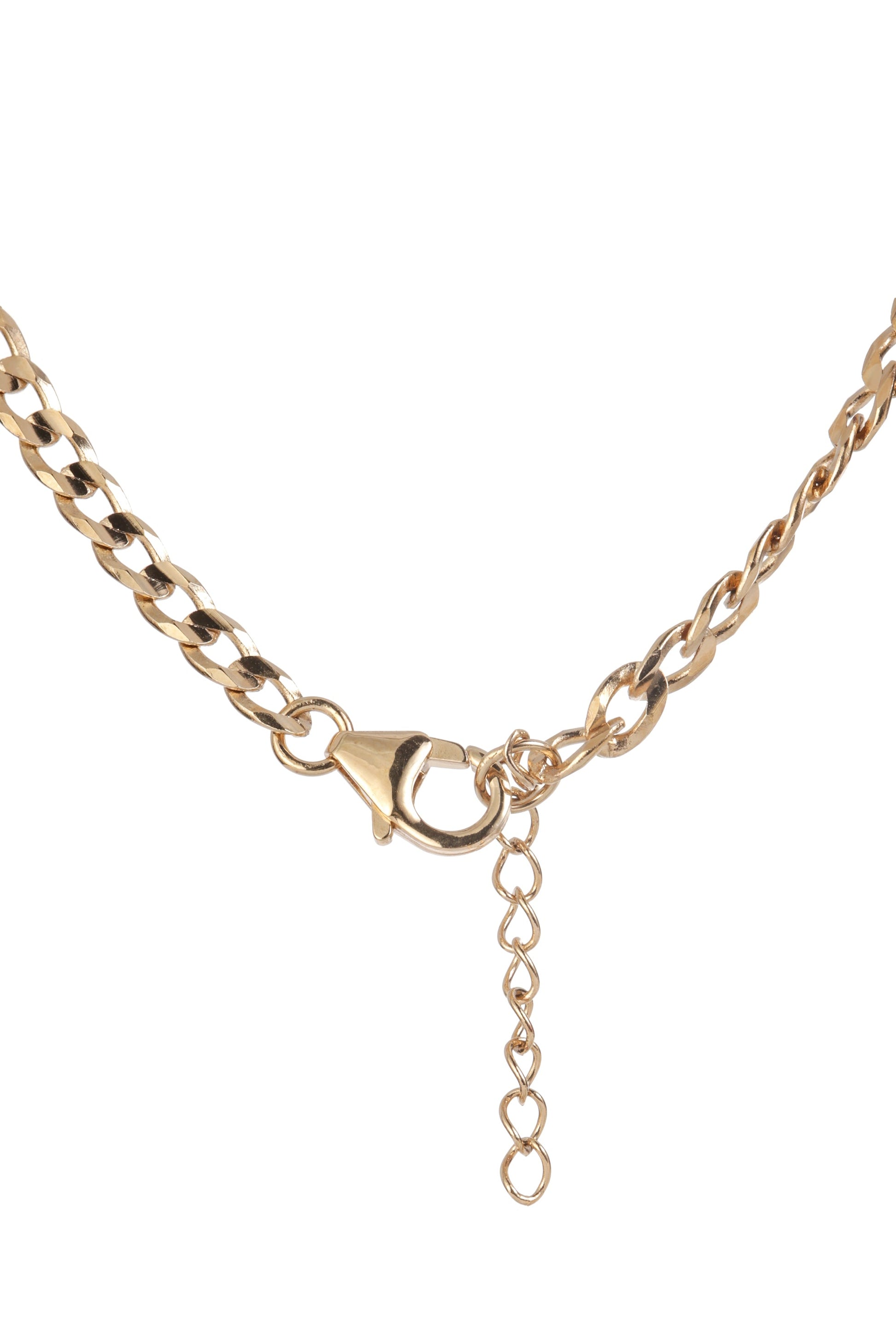 14ct Gold Plated Sterling Silver Cubic Zirconia Tennis Necklace-4