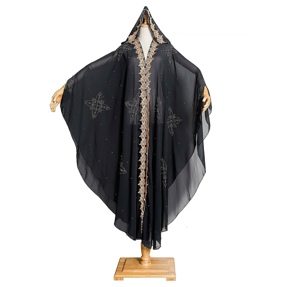 Women's Dubai Caftan Style Abaya Dress