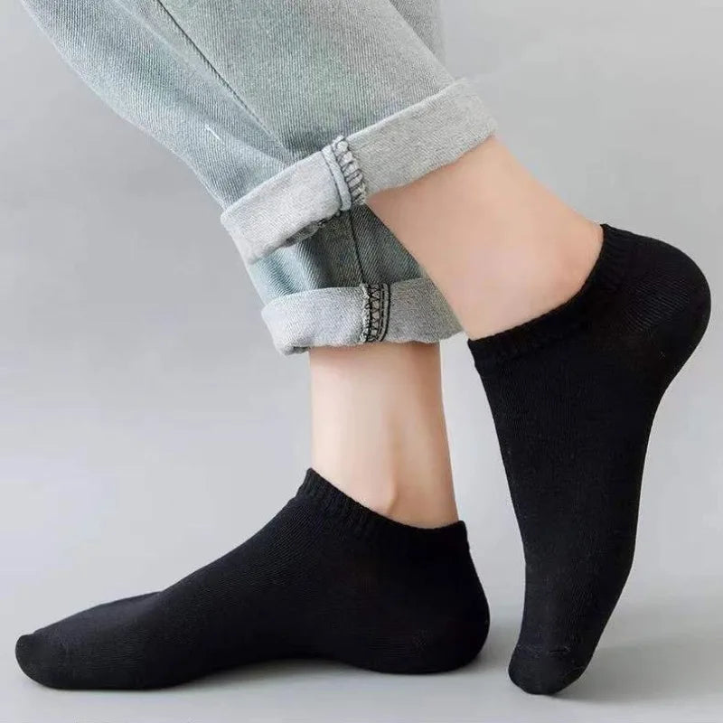 Men's Low Cut Cotton Breathable and Comfortable Ankle Socks