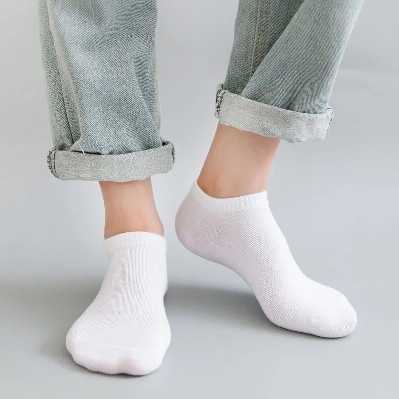 Men's Low Cut Cotton Breathable and Comfortable Ankle Socks