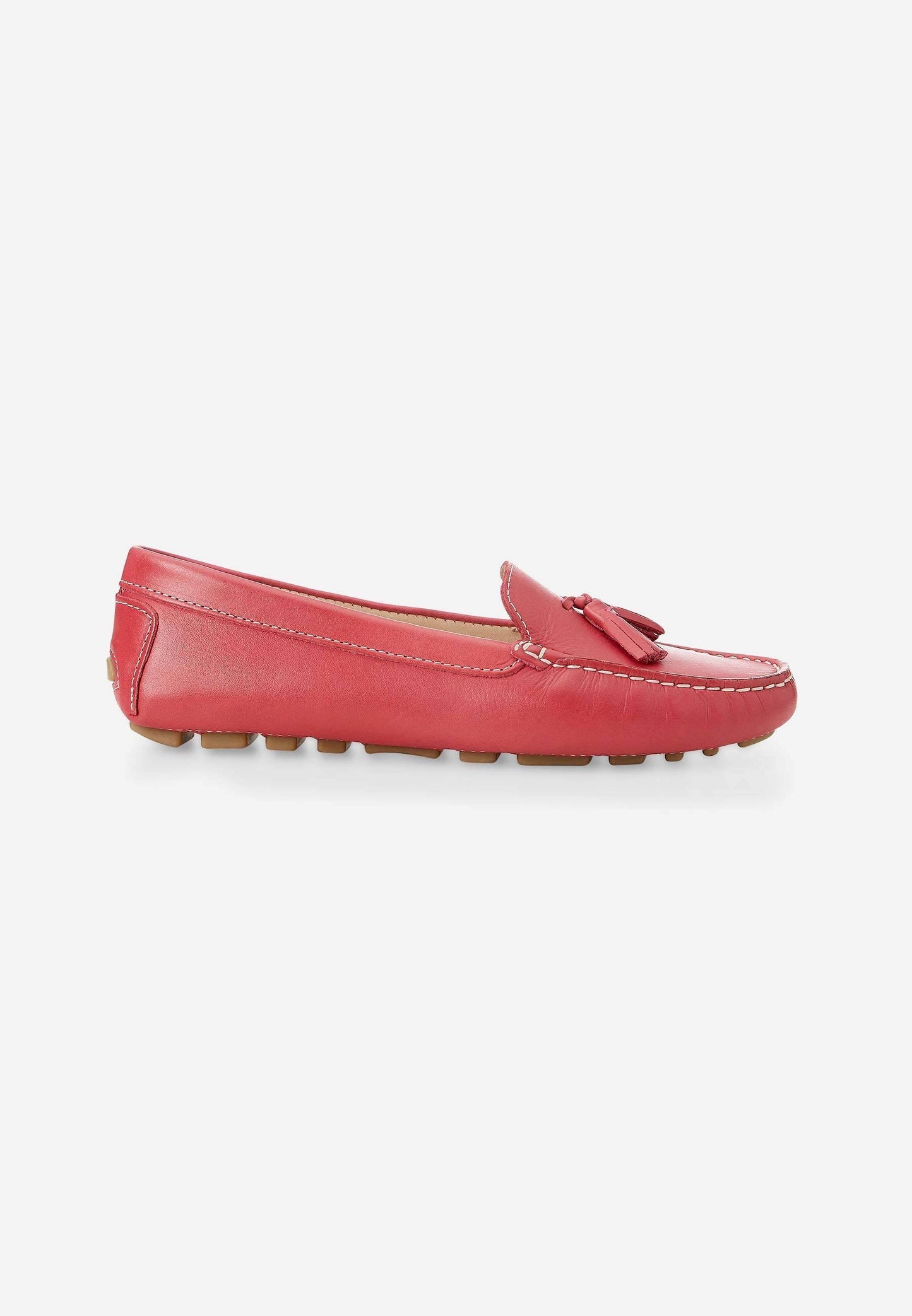 Women's Pink Loafers with Cushioned Insoles.