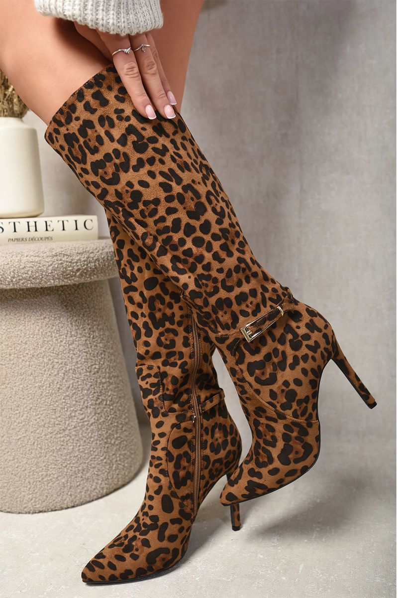 Women's Side Zip Stiletto Boots