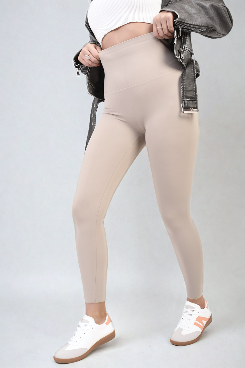 Women's High Waist Wide Waistband Leggings