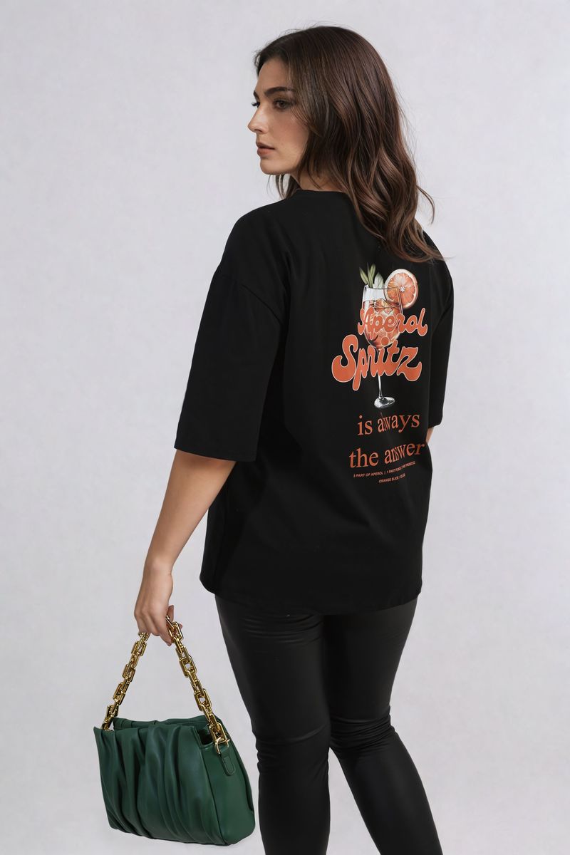 Women's Aperol Spritz Cocktail Graphic Top