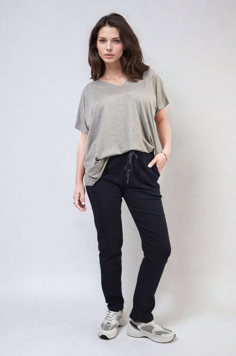 Women's Casual Drawstring Trousers