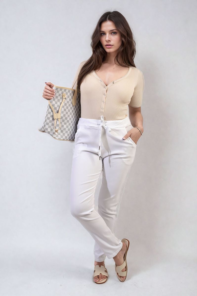 Women's Casual Drawstring Trousers