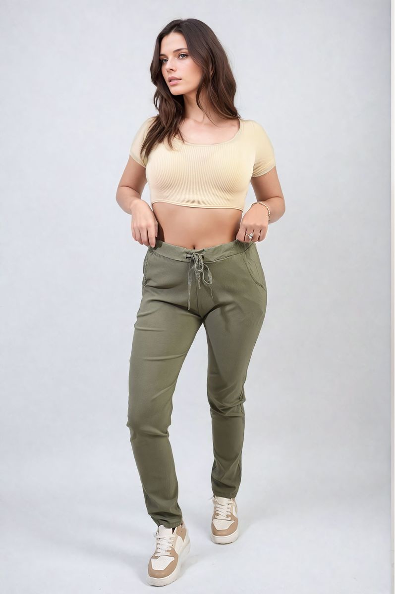 Women's Casual Drawstring Trousers