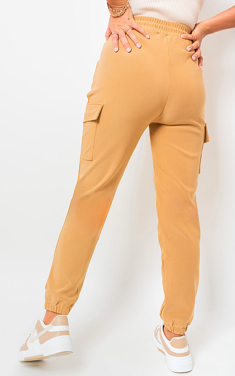 Women's Cargo Pocket Trouser with Drawstring