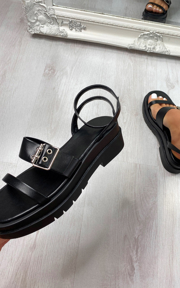 Women's Buckle Sandals