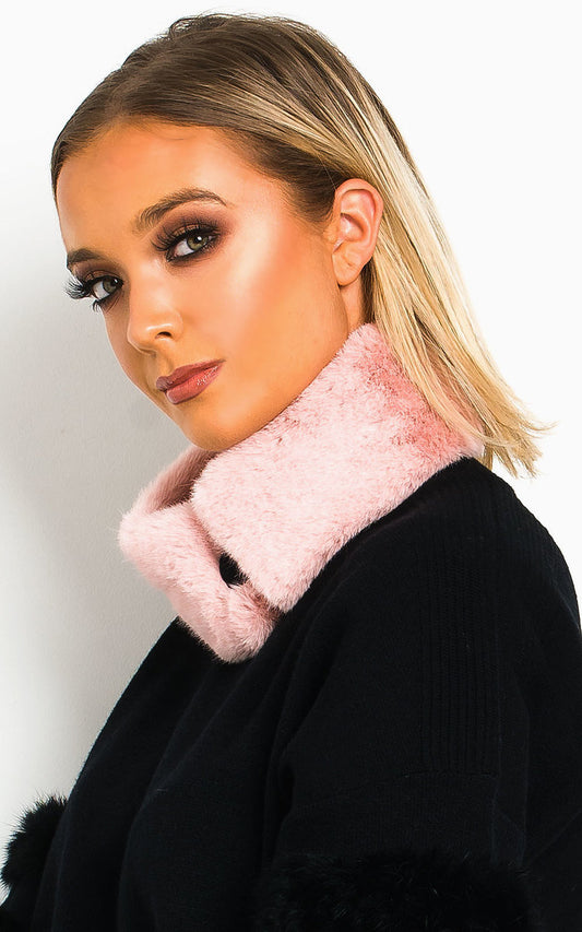 Women's Faux Fur Collar Scarf