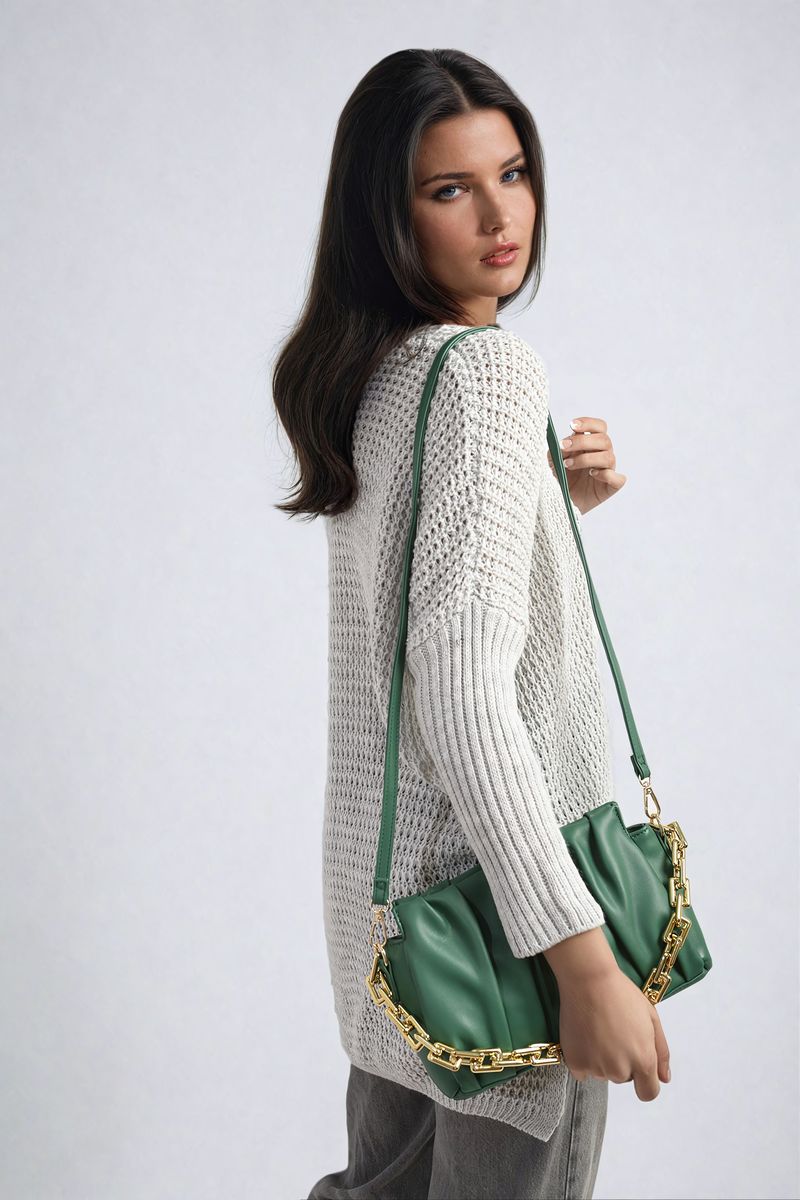 Women's Long Back Knitted Long Sleeve Jumper