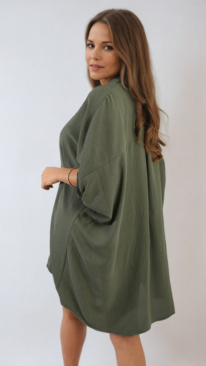 Women's Balloon Sleeve Oversized Top