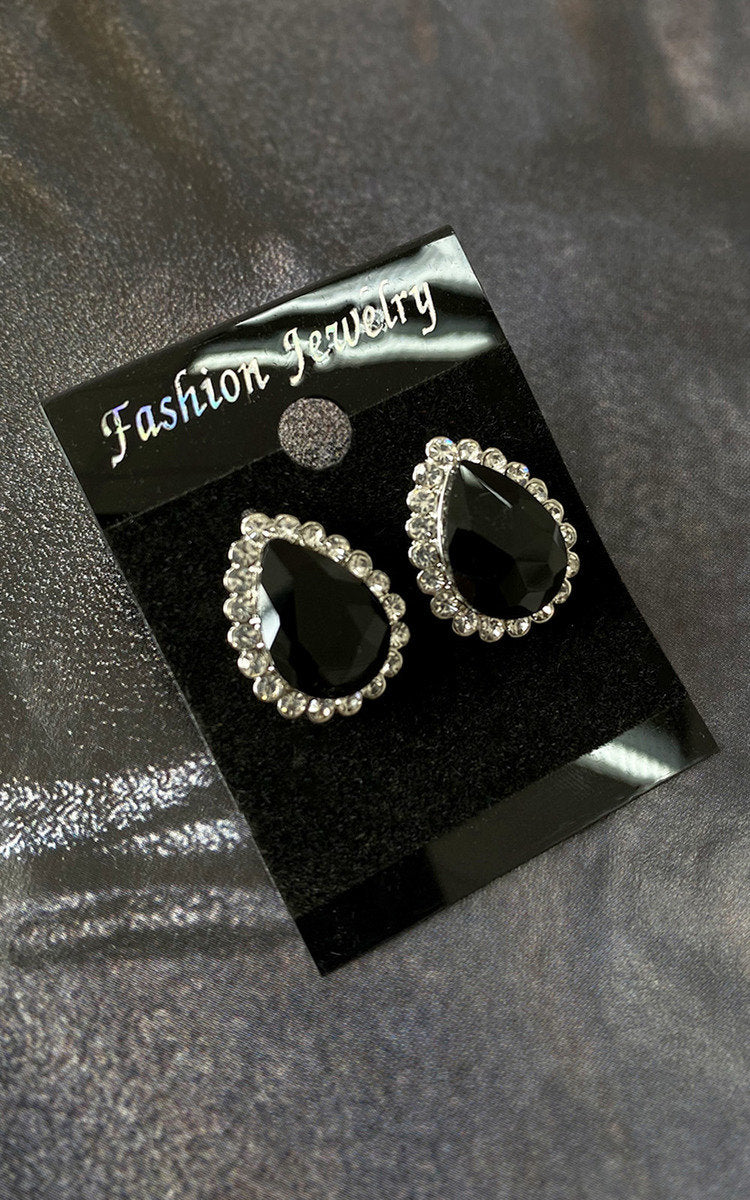 Women's Diamante Drop Earrings